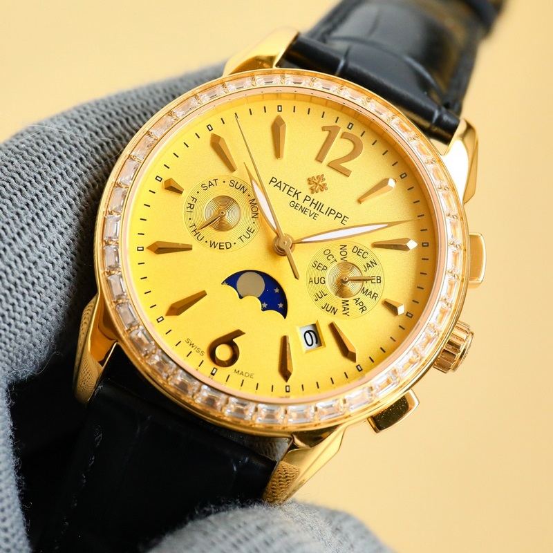 百達(dá)翡麗Patek Philippe驚豔登場(chǎng)，42毫米的錶徑適配大衆(zhòng)男性手寸，非