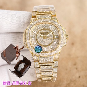 女款_新款到貨GR 重金打造經典時計——百達翡麗7021女士鸚鵡螺 滿鑽限量款 少量