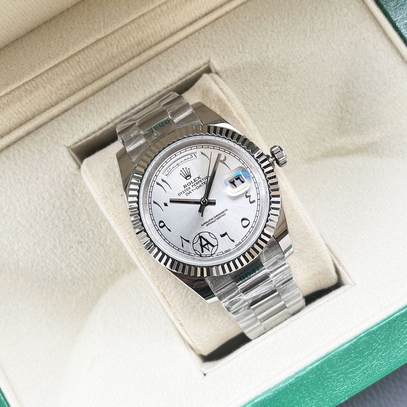 (A廠阿拉伯新款透底)雙曆西鐵城版本 雙頭粒鋼內罩）做工升級： 1 采用316