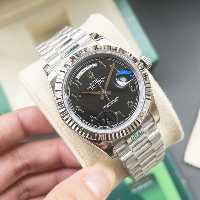 (A廠阿拉伯新款透底)雙曆西鐵城版本 雙頭粒鋼內罩）做工升級： 1 采用316