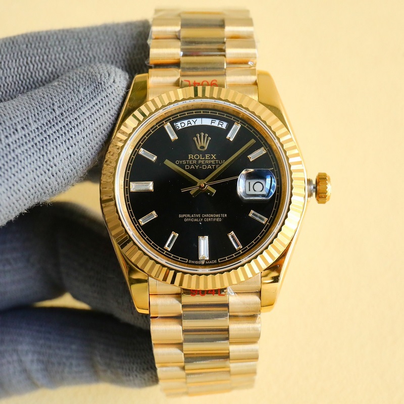 EW勞力士星期日志型401 藍寶石鏡面，日曆2.5倍放大鏡，效果同步原版。2