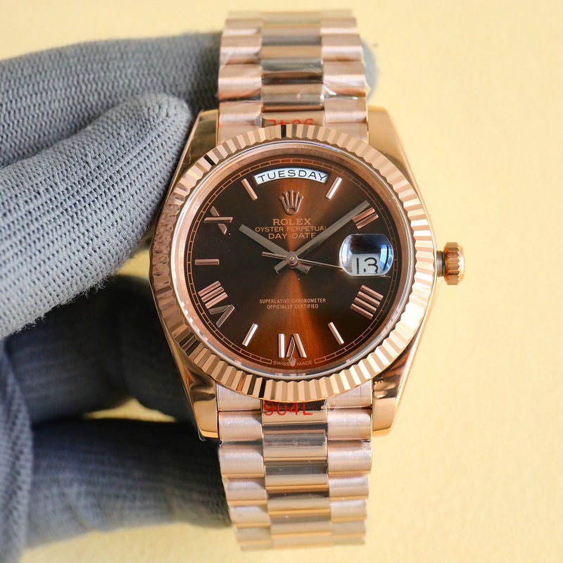 EW勞力士星期日志型401 藍寶石鏡面，日曆2.5倍放大鏡，效果同步原版。2