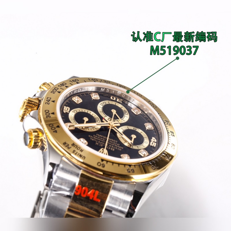 2025年度最新，最新，最新款式，6字位帶新皇冠，最新腕錶 ，腕錶編碼，M519