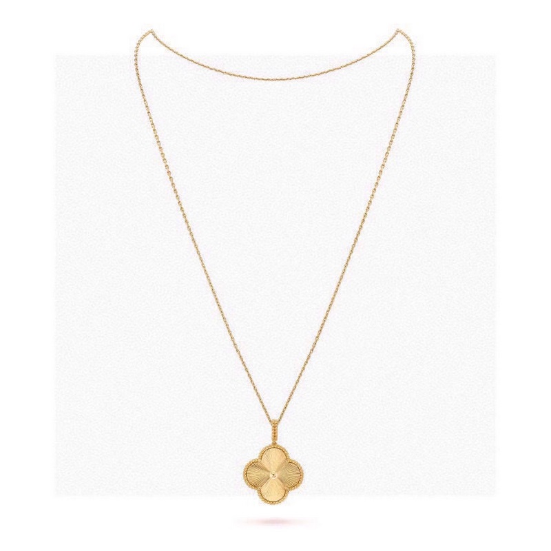 Van Cleef & Arpels 梵克雅寶 四葉草大號 長鍊 鐳射毛衣鍊也可
