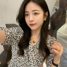 V金鍍咪金 頂闆【我們出品】 對版出品 Vca 梵克雅寶 lucky系列 天然