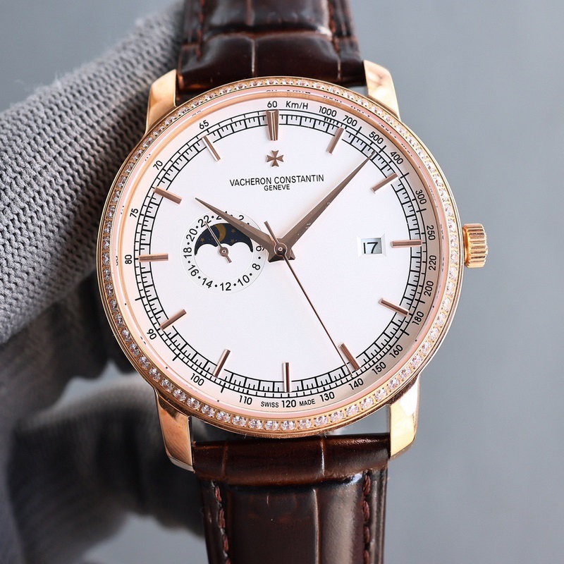 江詩丹頓新款上市，傳承瑞士傳統制錶精華，簡約典雅，精雕細琢，超卓瑞士噴砂工藝，追