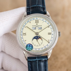 VC 重磅推出！江詩丹頓曆史名作系列3100V/00R三重日曆腕錶！全真功能！市