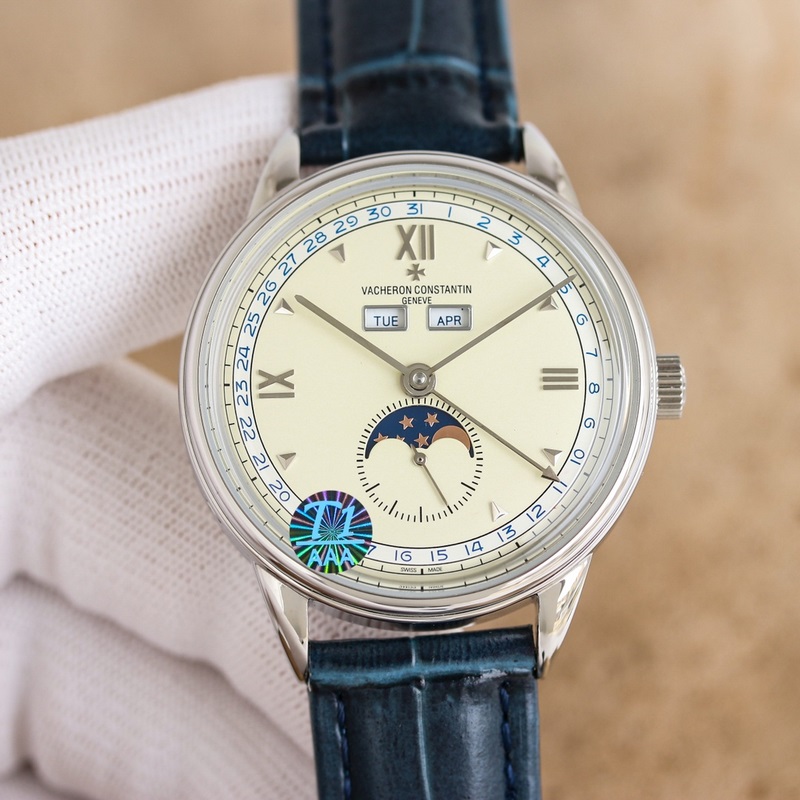 VC 重磅推出！江詩丹頓曆史名作系列3100V/00R三重日曆腕錶！全真功能！市