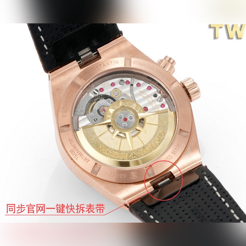 TW新品江詩丹頓縱橫四海7900V系列腕錶頂級奢華的經典型41MM鋼錶殼線條流