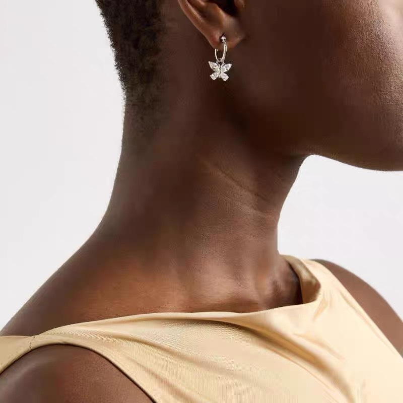 Vivienne Westwood薇薇安西太後土星 耳釘 優雅大方精工設計 非常