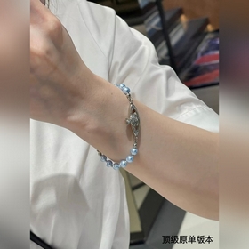 西太後珍珠手鍊今年珍珠手鍊也是大勢，珍珠上手真的絕絕子～土星搭配珍珠奶酷奶酷的