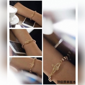 西太後珍珠手鍊今年珍珠手鍊也是大勢，珍珠上手真的絕絕子～土星搭配珍珠奶酷奶酷的