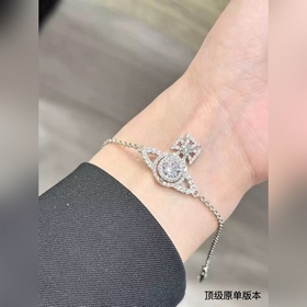 西太後 vivienne 滿鑽 土星手鍊閉眼 準入 沒錯！白鑽鑲嵌、純 王粹