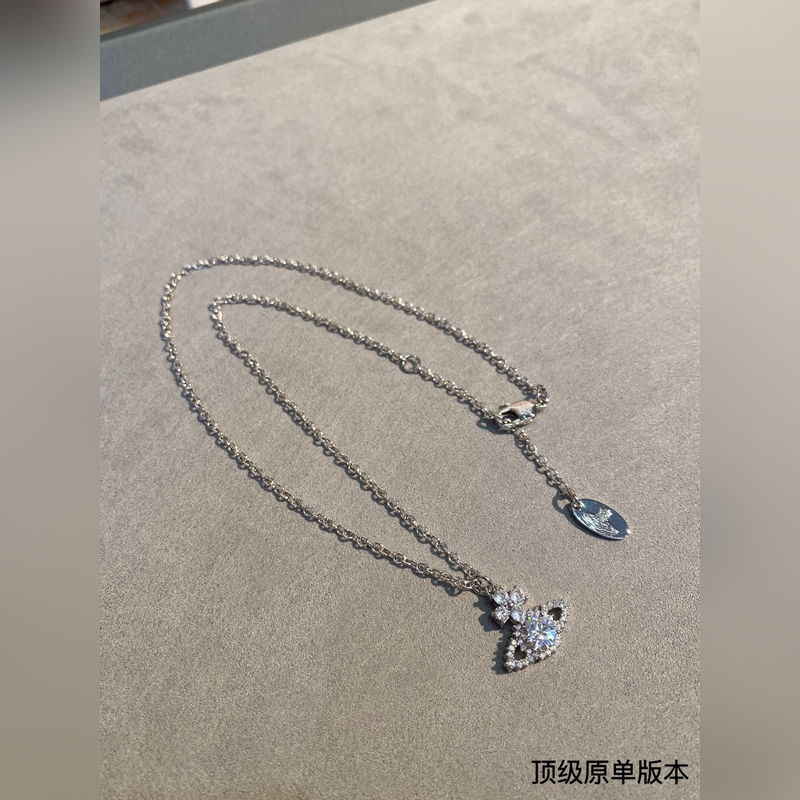 西太後 vivienne 滿鑽 土星項鍊閉眼 準入 沒錯！白鑽鑲嵌、純 王粹