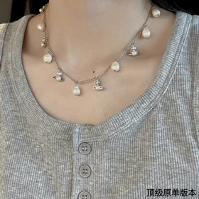 項(xiàng)鍊價(jià)格2200   手鍊價(jià)格2000  西太後套裝珍珠 搭配太絕啦  特別定制