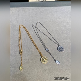 高品質(zhì)經(jīng)典大土星項(xiàng)鍊男女同款項(xiàng)鍊vivienne westwood西太後土星項(xiàng)