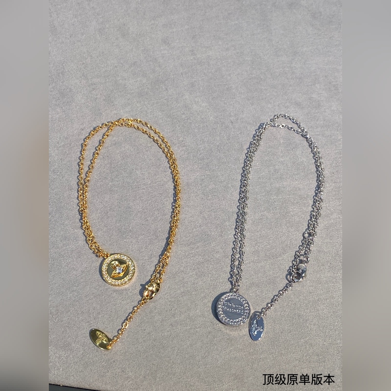 高品質(zhì)經(jīng)典大土星項鍊男女同款項鍊vivienne westwood西太後土星項