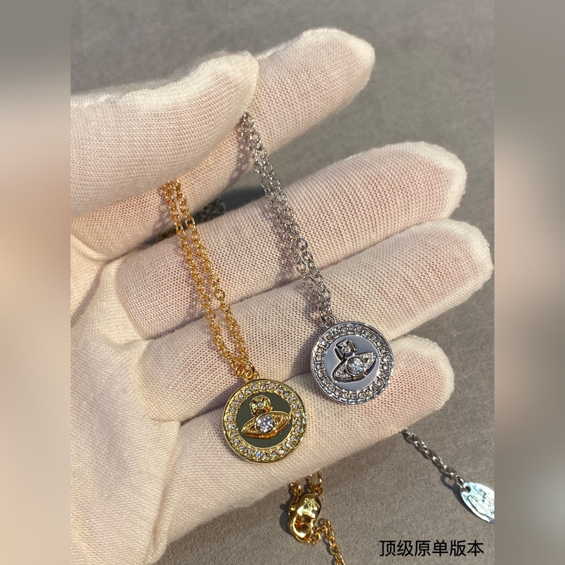 高品質(zhì)經(jīng)典大土星項鍊男女同款項鍊vivienne westwood西太後土星項
