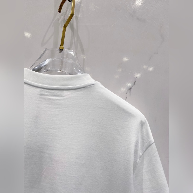 巴黎世家 2025春夏新款首發專櫃最新款短袖圓領T恤 高端訂制 設計前衛時尚！