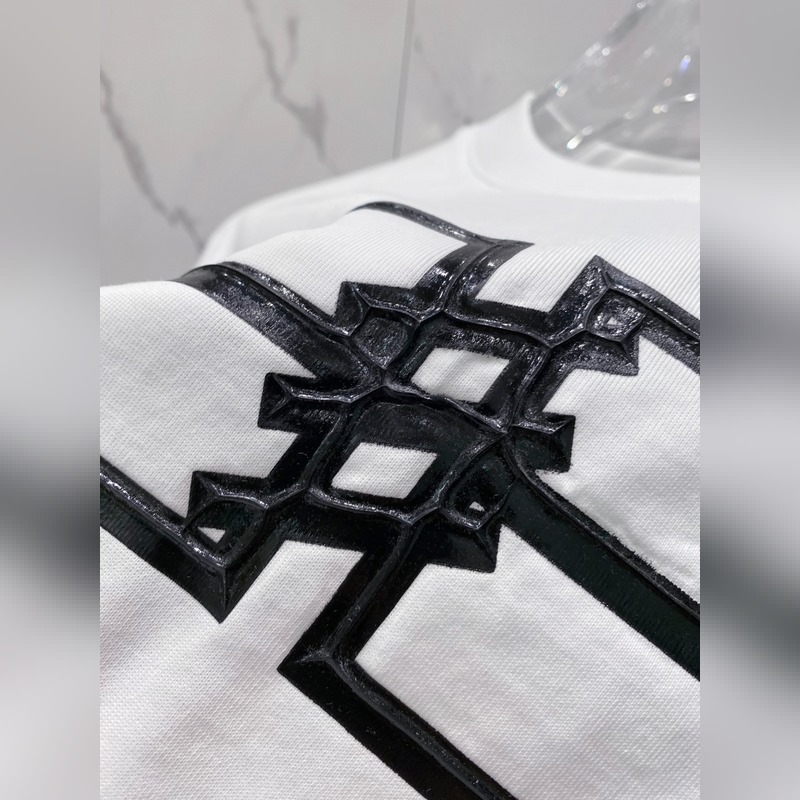 巴黎世家 2025春夏新款首發專櫃最新款短袖圓領T恤 高端訂制 設計前衛時尚！