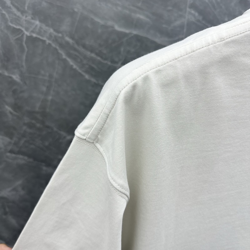 ｜巴黎世家潑墨塗鴉可樂短袖 顔色：米白 黑色 面料：300克 平紋 尺碼：M L