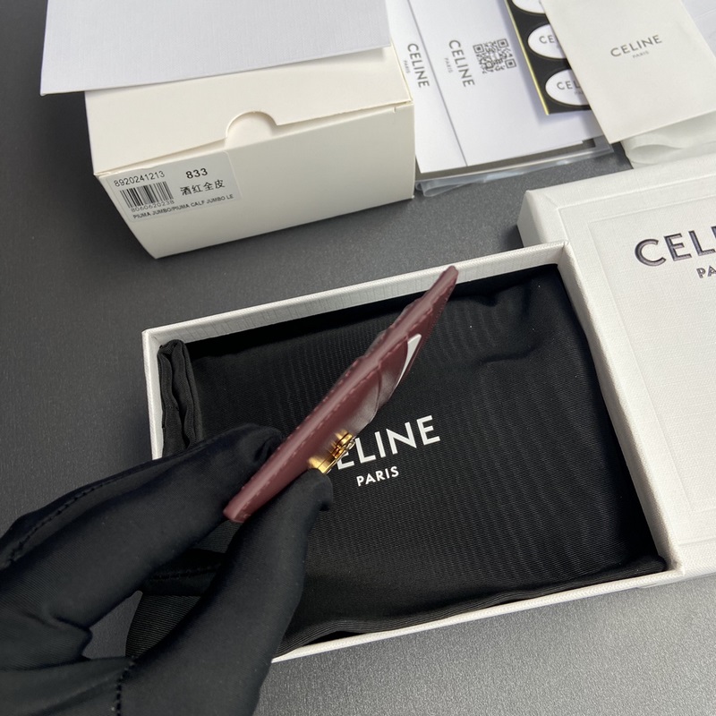 【特級純鋼五金原廠皮】 TRIOMPHE亮澤牛皮革卡包/ 拉鍊鎖閉 1個扁平口