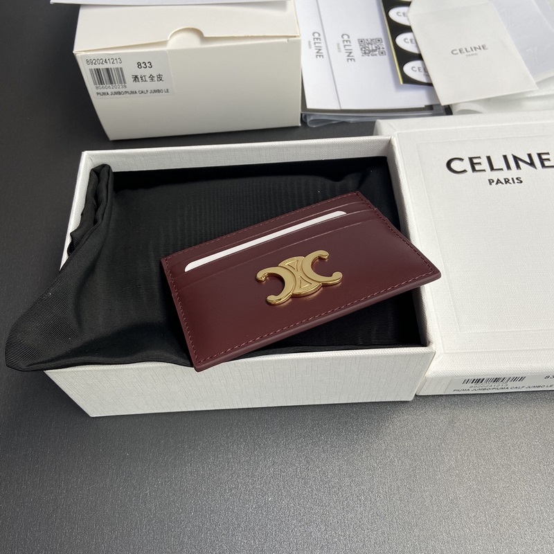 【特級純鋼五金原廠皮】 TRIOMPHE亮澤牛皮革卡包/ 拉鍊鎖閉 1個扁平口