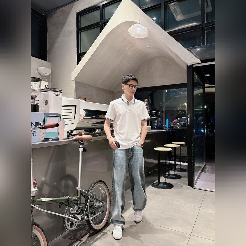 Dior夏季新品翻領polo短袖 時尚單品設計，更加時尚舒適，高標準定制，上身非