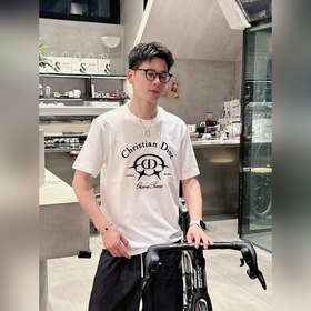 迪奧 Dior 25ss春夏新款首發專櫃最新款短袖圓領T恤 高端訂制 設計前衛時