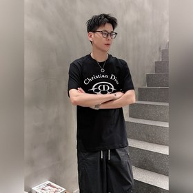 迪奧 Dior 25ss春夏新款首發專櫃最新款短袖圓領T恤 高端訂制 設計前衛時