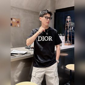 迪奧 Dior 25ss春夏新款首發專櫃最新款短袖圓領T恤 高端訂制 設計前衛時