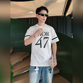 Dior。25SS春夏新款首發專櫃最新款短袖圓領T恤 高端訂制 設計前衛時尚！品