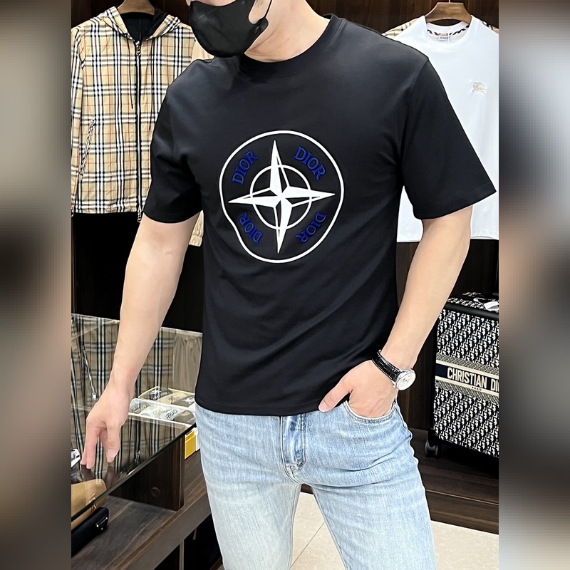 Dior 迪奧 獨家專供春季新款 時尚休閑圓領短袖，純棉面料原單工藝高端歐版原單