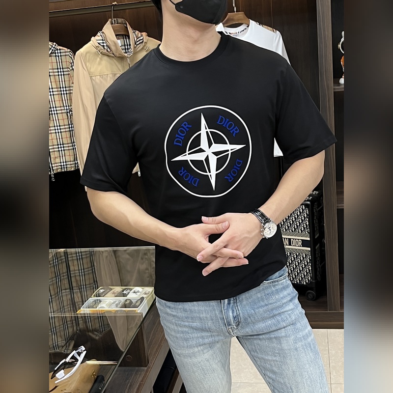 Dior 迪奧 獨家專供春季新款 時尚休閑圓領短袖，純棉面料原單工藝高端歐版原單