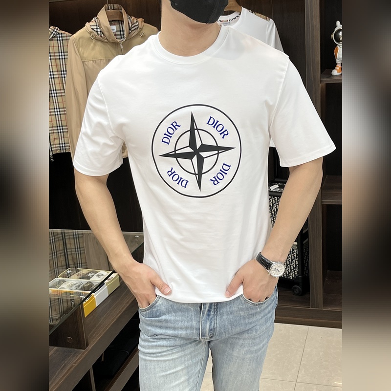 Dior 迪奧 獨家專供春季新款 時尚休閑圓領短袖，純棉面料原單工藝高端歐版原單
