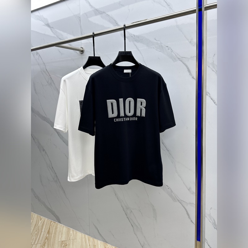 Christian Dior*迪奧 2025FW春夏新品圓領打底外穿T恤，立體感