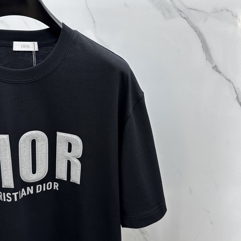 Christian Dior*迪奧 2025FW春夏新品圓領打底外穿T恤，立體感