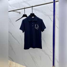 Dior*迪奧 春夏新款男士標識短袖polo衫，延續經典商務休閑翻領POLO恤.