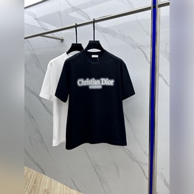 Christian Dior·迪奧2025FW春夏新品圓領打底外穿T恤，立體感l