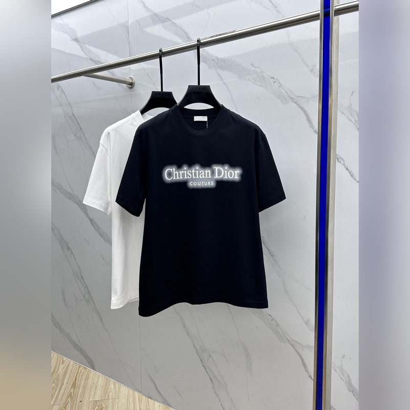Christian Dior·迪奧2025FW春夏新品圓領打底外穿T恤，立體感l