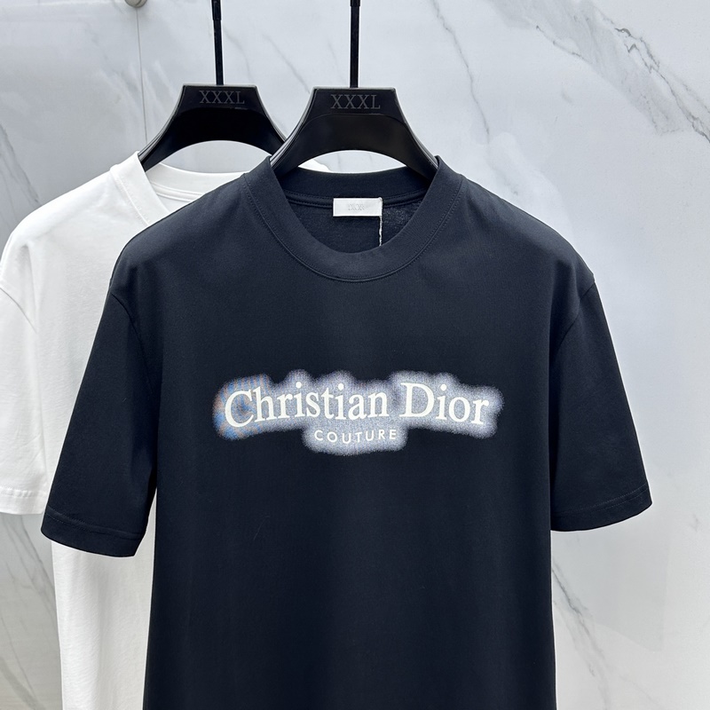 Christian Dior·迪奧2025FW春夏新品圓領打底外穿T恤，立體感l