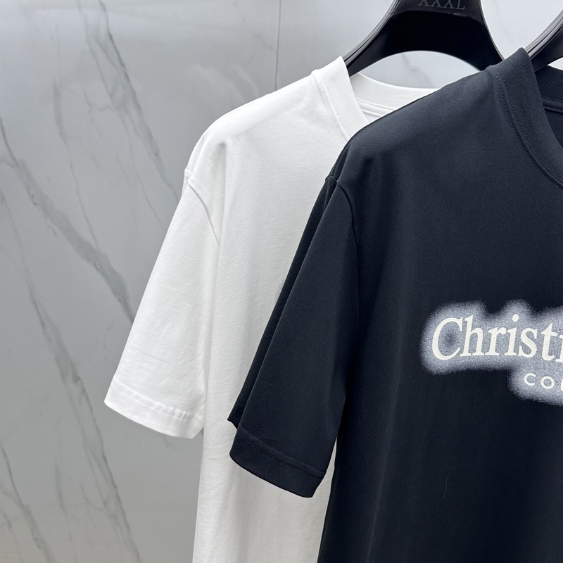Christian Dior·迪奧2025FW春夏新品圓領打底外穿T恤，立體感l