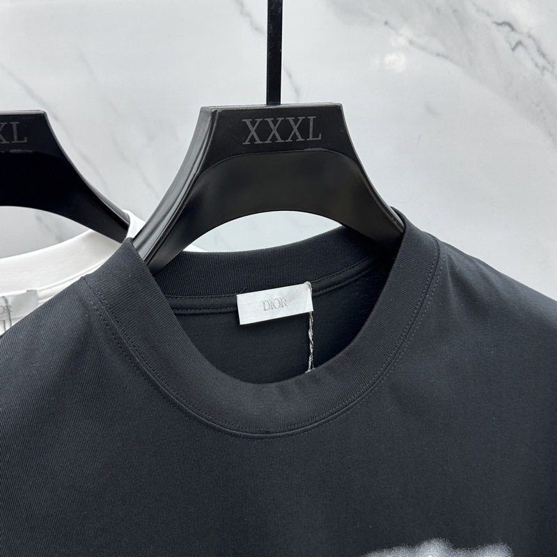 Christian Dior·迪奧2025FW春夏新品圓領打底外穿T恤，立體感l