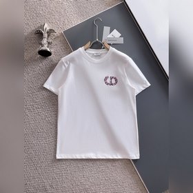 迪奧 Dior 25ss春夏新款首發專櫃最新款短袖圓領T恤 手繪工藝 高端訂制