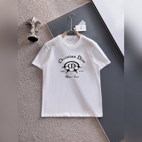 迪奧 Dior 25ss春夏新款首發專櫃最新款短袖圓領T恤 高端訂制 設計前衛時