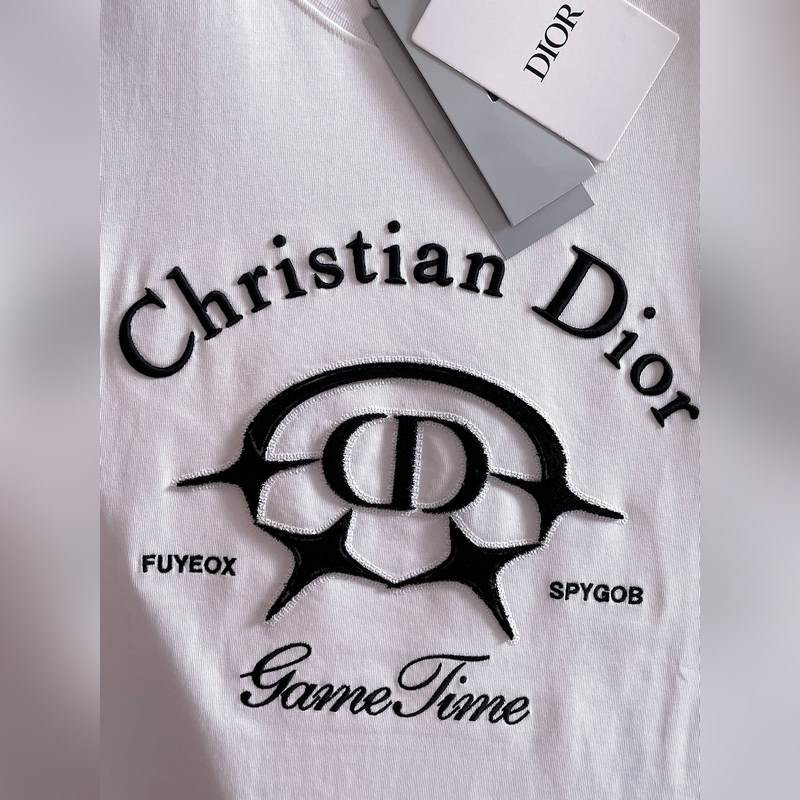 迪奧 Dior 25ss春夏新款首發專櫃最新款短袖圓領T恤 高端訂制 設計前衛時