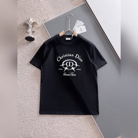 迪奧 Dior 25ss春夏新款首發專櫃最新款短袖圓領T恤 高端訂制 設計前衛時