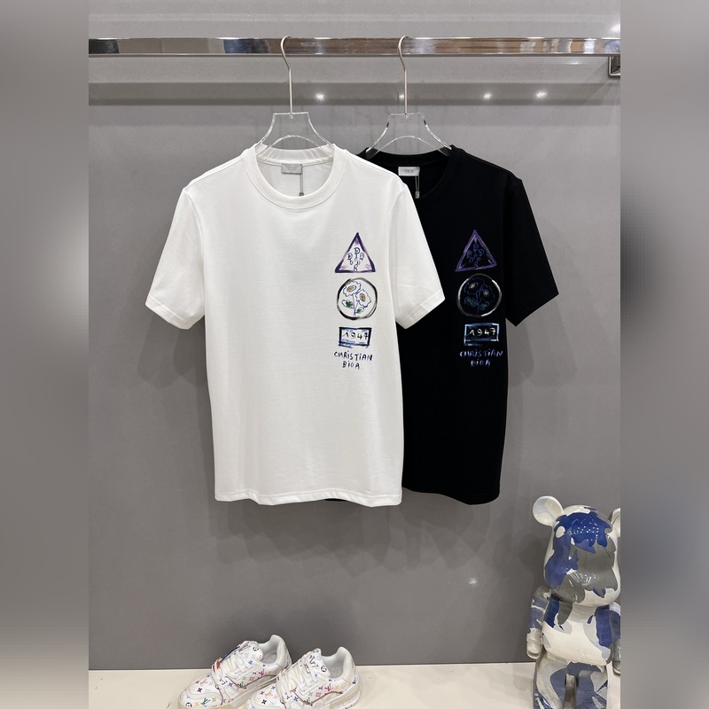 dior 2025ss蛇年賀歲款春夏精品短袖T恤 官網(wǎng)同步 高端品質(zhì) 定制頂級(jí)純