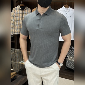 Dior 2025ss蛇年新款 迪奧翻領精品短袖T恤 官網同步 高端品質三D印花