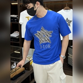 Dior 迪奧 獨家專供春季新款 時尚休閑圓領短袖，純棉面料原單工藝高端歐版原單